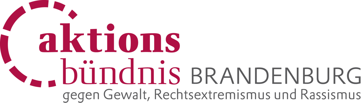 Logo des Aktionsbündnisses Brandenburg gegen Gewalt, Rechtsextremismus und Rassismus