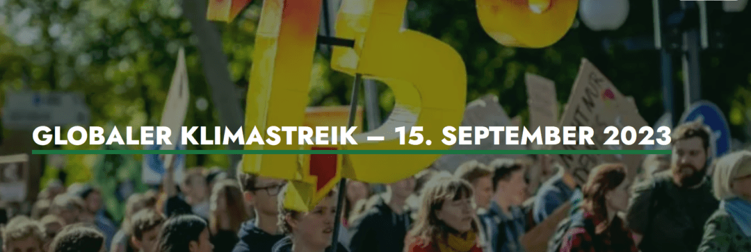 Klimastreik 15.9.23 Screenshot