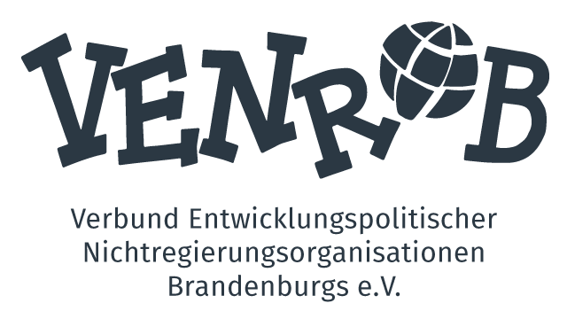 Logo des VENROB e.V. – Verbund entwicklungspolitischer Nichtregierungsorganisationen Brandenburgs
